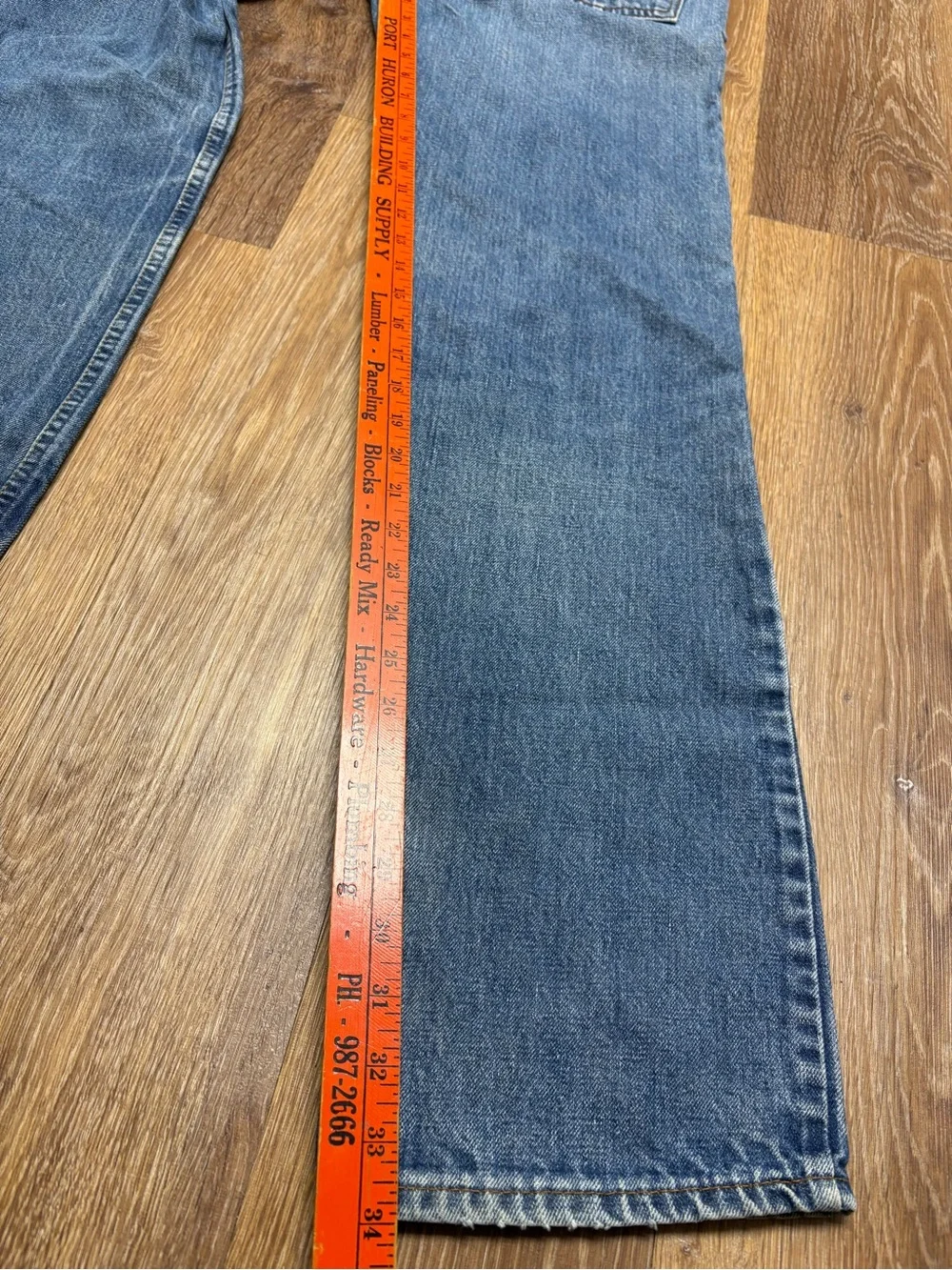 Levi's Straight-Leg Men's Jeans in Washed Blue